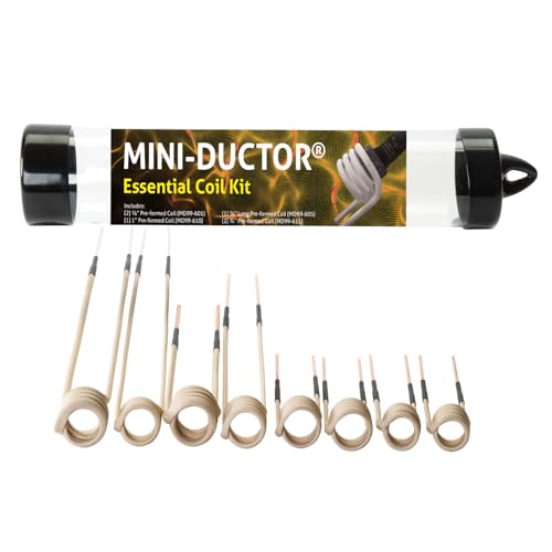 Induction Innovations - Essential Coil Kit (MD99-660) - Pre-Formed Coil Kit with Two 7/8″ MD99-601 Coils, Two 3/4″ MD99-611 Coils , One 7/8″ MD99-605 Coil, One 1″ MD99-610 Coil, One 7/8″ LCK MD99-621