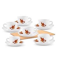 Treo By Milton Opalware Ophelia 13 Mapelle Cup & Saucer Set