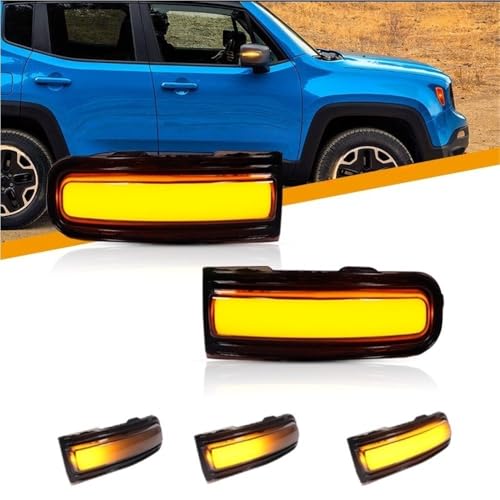 Intermitente espejo retrovisor lateral Renegade 2015-2022 sustitución 5