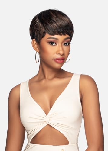 Vivica A. Fox BELLA, HUMAN HAIR, Pure Comfort Cap Wig,