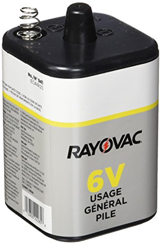 Rayovac 6V General Purpose Lantern Battery, 1.195 Pound #TOP1