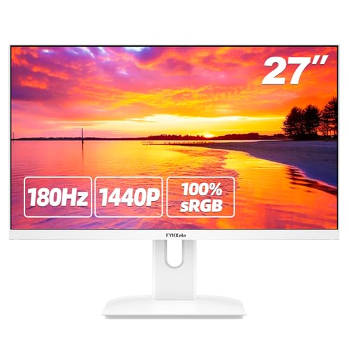 FYHXele Monitor 24 inch 180 Hz IPS 1ms MPRT Gaming