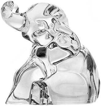 Crystal Elephant Figurines Salt/Pepper Container - 2 pcs