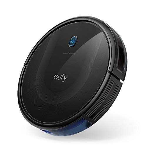 eufy [Boost IQ] RoboVac 11S MAX, Robot Vacuum Cleaner, Super-Thin, 2000Pa Super-Strong Suction, Quiet, Self-Charging Cleans Hard Floors to Medium-Pile Carpets, Black (Renewed)