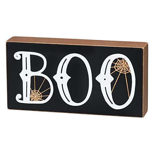 Primitives by Kathy Halloween Themed Boo Home Décor Sign