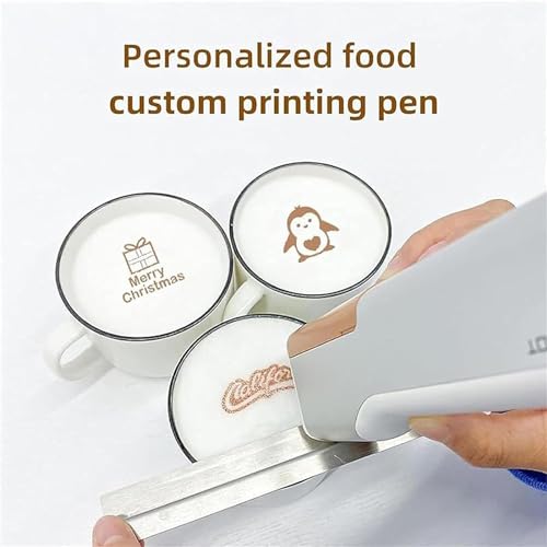 Impresora portátil de inyección de tinta para café y pasteles personalizables 4