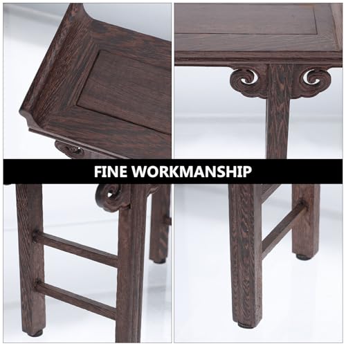 Socle bois pour théière et artisanat présentoir de table - 8