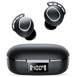 Bluetooth Kopfhörer,Kopfhörer Kabellos Bluetooth 5.3 mit 4 ENC Mikrofon,In Ear kopfhörer Bluetooth 60H Tiefer Bass,2024 Neue Kabellose Kopfhörer,Noise Cancelling IP8 Wasserdicht Ohrhörer,USB-C