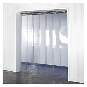 Generisch Generic PVC-Streifen Lamellenvorhang 135x210cm
