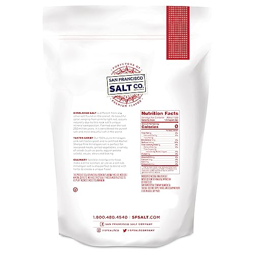 Sherpa Pink KSJYD038 Himalayan Salt - 5 Lb. Bag Coarse Grain thumb #1