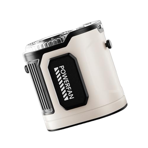 Ventilatore regolabile per collo in vita modalità multiple integrato nello schermo a LED per attività allaperto costruzione e pendolari quotidiani in torce Fan usb