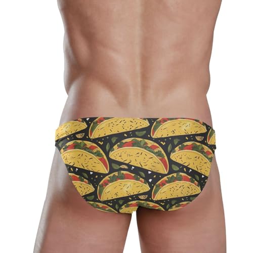 Men's Taco Swim Briefs Bikini Swimsuit S 202b33244