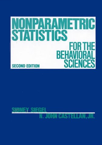 Cover of Nonparametric Statistics for The Behavioral Sciences