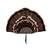 Allen Company EZ Mount Stackable Turkey Fan & Beard Display - Metal Trophy Mount Holds Up to 5 Fans & Beards - Modular Space-Saving Wall Display for Turkey Slam & Hunting Trophy Rooms - Brown