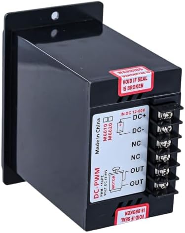 DC Motor Hız Kontrol Cihazı için PWM için 20A Anma Akımı 12V 60V Giriş Fırçası Motorları için Kararlı Hız Kontrolü Sağlayan Endüstriyel Uygulamalar (M6020) - Görsel 5