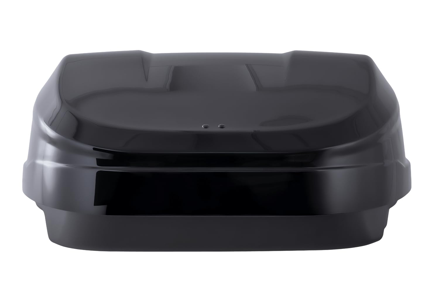 Coffre de Toit Monsun L 550L Noir Métallisé, Box de Toit Aérodynamique 75 kg avec Fixation Rapid Fit et Ouverture Double Face pour Skis et Bagages