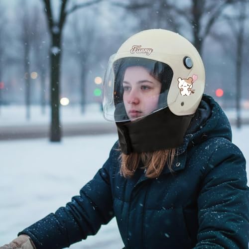 Casco resistente al viento para invierno con forro extraíble 2