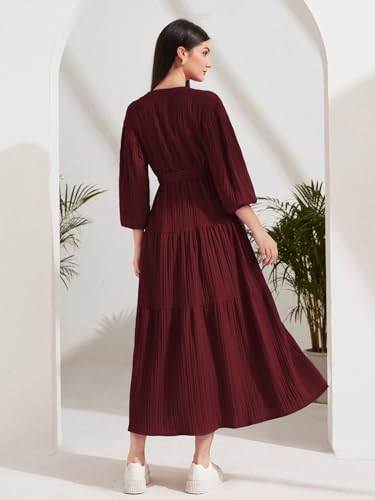 Image of TOPLOT Long Dress for Women || Long One-Piece Outfit || Maxi for Women Stylish (5249)