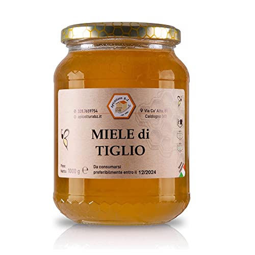 Italienischer Limettenhonig 1kg | Imkerei BZ | Natürlicher Süßstoff | Italienischer Honig | Gourmet-Lebensmittel | Lindenhonig Cover