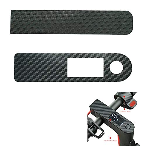 Liseng Adhesivo para patinete eléctrico de fibra de carbono, impermeable, antideslizante, para