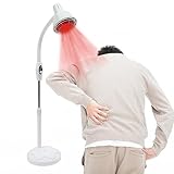 kangten Infrared Light Therapy, 275W 50-60 Hz Near Red Light Heat Lamp Pain Red Standing Lamp Set for Relieve Joinpt Pain and Muscle Aches