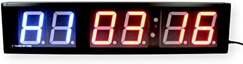 Crossfit Interval Timer Large Display Gym Clock (28"x6"x2")