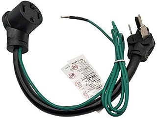 Parkworld 60011 Dryer Adapter Cord NEMA 10-30P Male to 14-30R Female, 30A, 250V