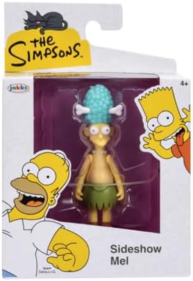 Simpsons JAKKS Pacific The Sideshow Mel Action Figure, 2.5-Inch Scale, 4 Points of Articulation image 3