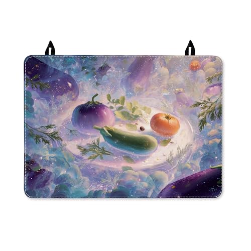 Comparison: Best Stove Top Zucchini 6 Tomatoes Stove Top Cover for Electric Stove, Fanciful Colorful Zucchini Eggplant Summer Violet Washable Cover for Glass Top Electric Kitchen Cooking Essentials 28x20 Inch