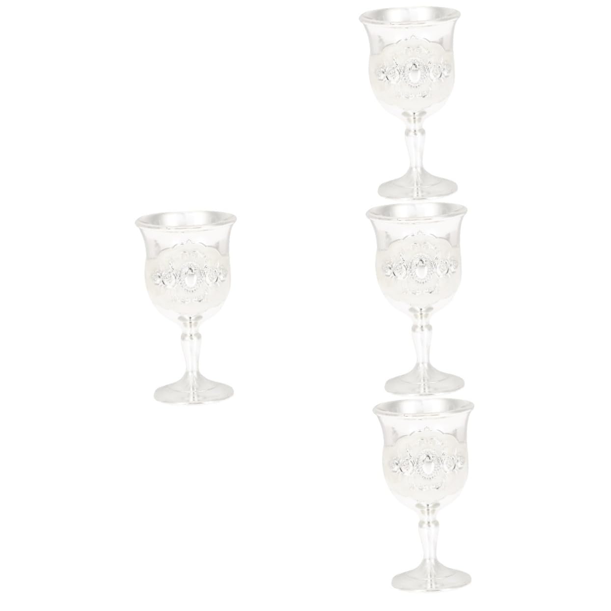 Gobelet à Tasse Rétro TOPBATHY 4 Pièces pour Cocktail Premium
