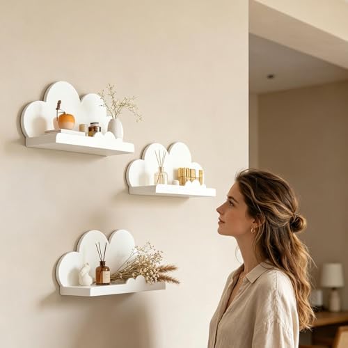 Étagères Cloud murales pour optimiser le rangement des petits espaces - 3