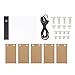 Hffheer A6 LED Light Box Zeichenblock A6 Handzeichnung LED Platinen Set Handzeichnung LED Platine Ultradünne tragbare Zeichenleuchte für die Animationsindustrie(USB)