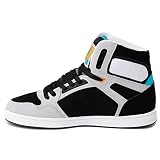 DVS Men's Honcho Gray Black Blue Hi Top Sneaker Shoes 11