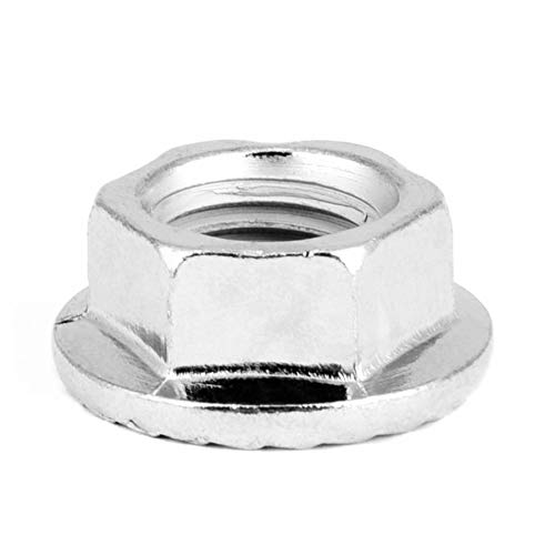 MIYU 10PCS Nut Hexagon Nut Flange Nut With Pad Wood Screw And Nut Furniture Nut Fastener Bolt Tool Accessory