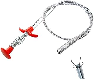 Flexible Sink Cleaning Brush Sewer Waterpipe Drain Dredge Tool Snake Auger Hair Catcher Clog Remover for Bathroom Kitchen Toilet Pipe