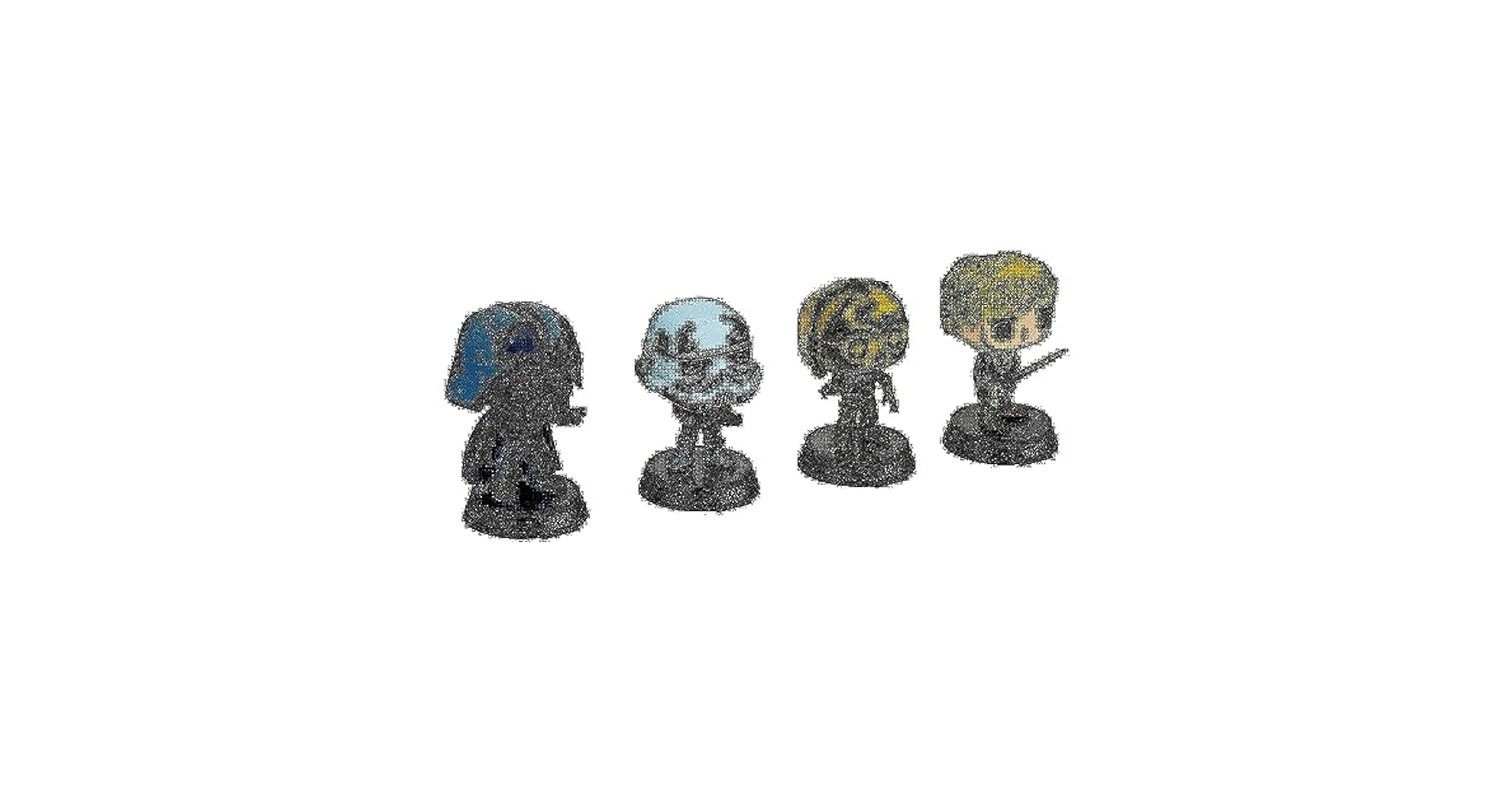Amazon.com: Star Wars Pack 4 Figurines POP! Movies Vinyl