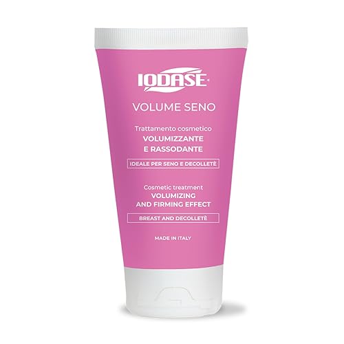 Iodase Crema Seno 150ml, Rimodellante e Tonificante con Effetto Push-up, Acido Ialuronico e Fitocomplesso Kigelia, Luppolo ed Equiseto, Migliora Volume, Turgore ed Elasticità, per Pelle Delicata