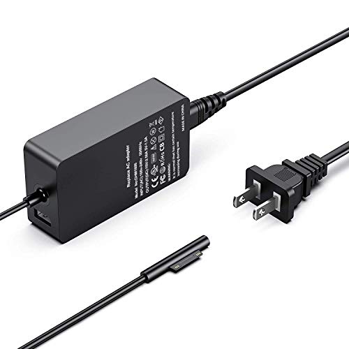 Surface Pro Charger Surface Laptop Charger,Smartwifi 15V 2.58A 44W Portable Charger for Surface Laptop & Surface Pro (2017) & Surface Book and Surface Pro 3/Pro 4/Pro 5/Pro 6