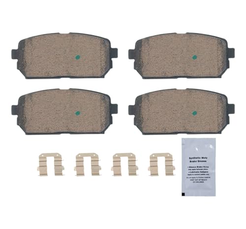 Image of HUSCH D1296 Rear Ceramic Brake Pads Kit Fit For Kia Rondo 2007-2012