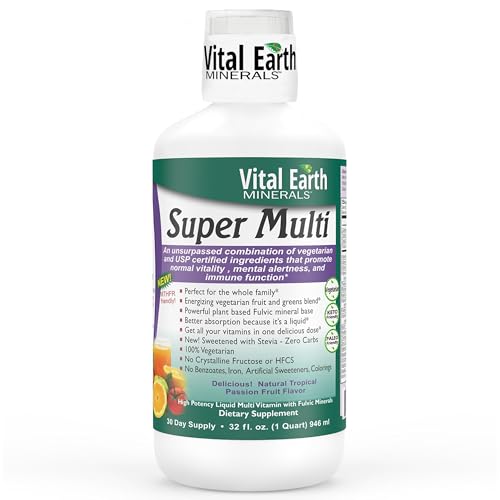 Vital Earth Minerals Super Multi Liquid Multivitamins