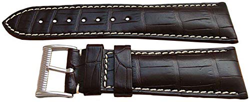 Preisvergleich Produktbild Authentisches Longines Uhrenarmband 25mm Brown Alligator