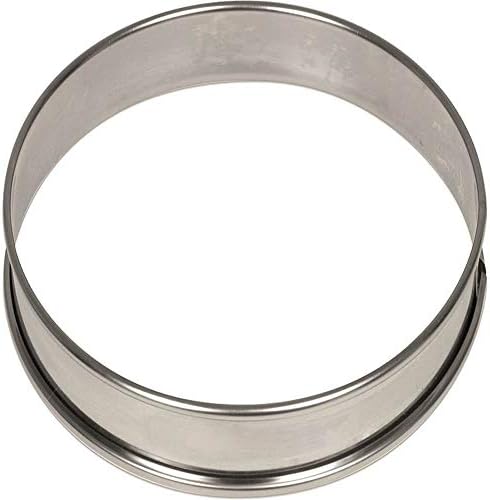 Matfer Bourgeat Small Flan Ring, 4 x 3/4"