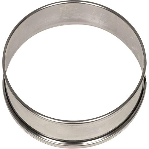 Matfer Bourgeat Small Flan Ring, 4 X 3/4" #TOP1