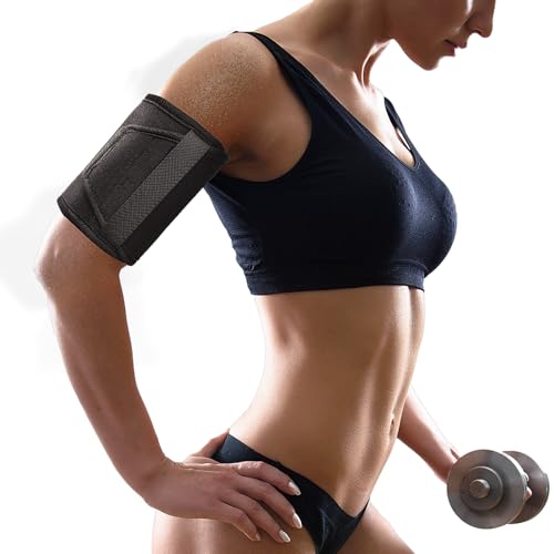 Aiorddl Manchon de compression pour femme - Bandes de sudation amincissantes pour entraînement et sport
