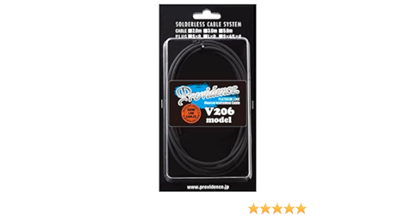 Amazon | Providence プロビデンス パッチケーブル V206 ソルダーレス