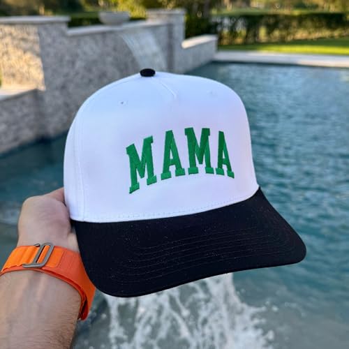 Gorra personalizada ajustable de béisbol con texto bordado miniatura 4