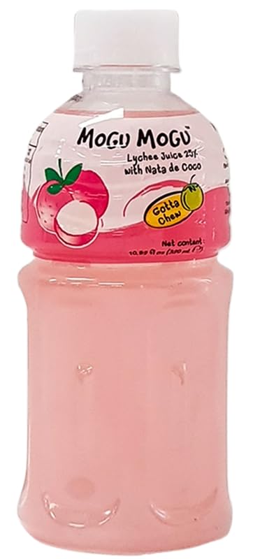 Mogu Mogu Lychee Drink w/Nata De Coco 320ml*24 Carton