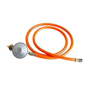 Gasdrukregelaar (lagedrukregelaar) met gasslang 30 mbar (set)