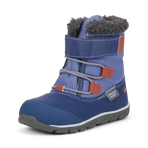 Image of See Kai Run Gilman - Waterproof & Insulated Snow Boot for Kids, Blue, Little Kid 11