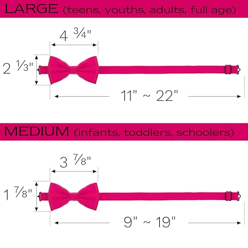 Image of Adam Young Men's Bow Ties with Handkerchief Pre-Tied Style Formal Satin Classic Bowtie for Tuxedo Faux Silk